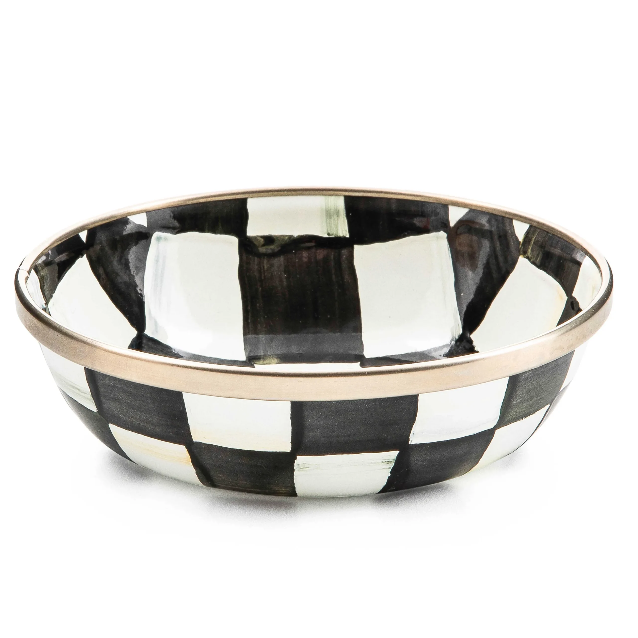 Serveware|MacKenzie-Childs Courtly Check Relish Dish