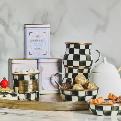 Serveware|MacKenzie-Childs Courtly Check Relish Dish