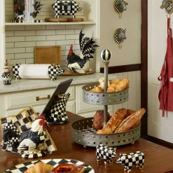 Spring|Room Accents|MacKenzie-Childs Courtly Check Rooster