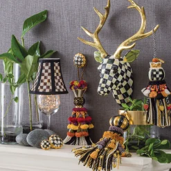 Finishing Touches|Room Accents|MacKenzie-Childs Courtly Check Round Knob