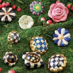 Finishing Touches|Room Accents|MacKenzie-Childs Courtly Check Round Knob