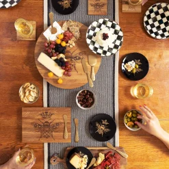 Dinnerware & Flatware|MacKenzie-Childs Courtly Check Salad/Dessert Plate