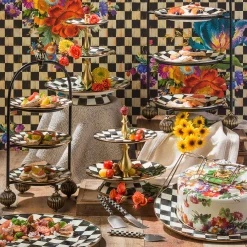 Bar Entertaining|Serveware|MacKenzie-Childs Courtly Check Serving Platter