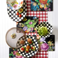 Bar Entertaining|Serveware|MacKenzie-Childs Courtly Check Serving Platter