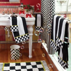 Bath & Bath Accessories|MacKenzie-Childs Courtly Check Shower Curtain