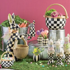 Spring|Easter|MacKenzie-Childs Courtly Check Small Basket