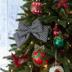 Finishing Touches|Room Accents|MacKenzie-Childs Courtly Check Small Bow