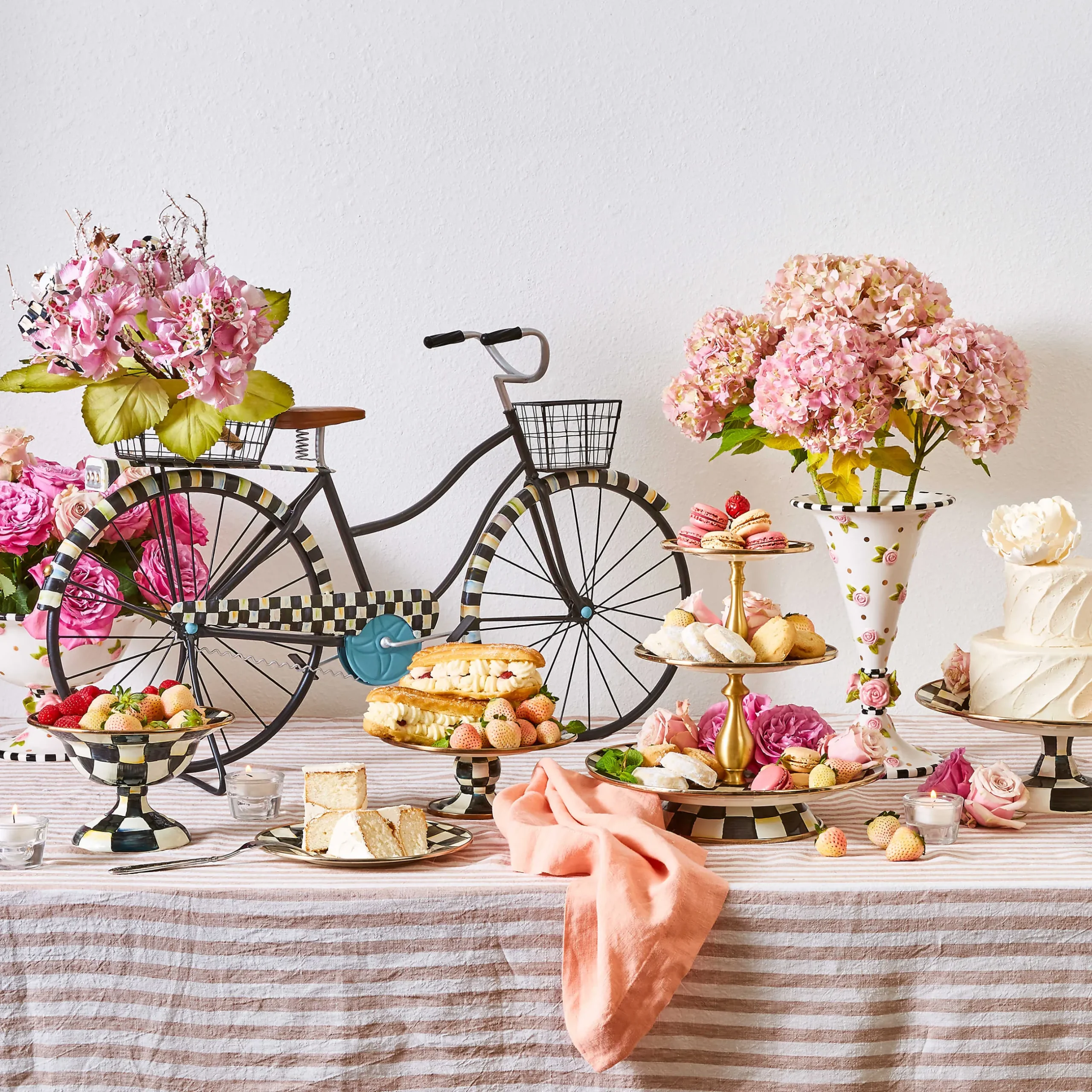 Serveware|MacKenzie-Childs Courtly Check Small Compote