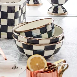 Serveware|MacKenzie-Childs Courtly Check Small Everyday Bowl