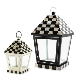 Spring|The Fall Shop|MacKenzie-Childs Courtly Check Small Lantern