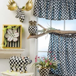 Holiday|Room Accents|MacKenzie-Childs Courtly Check Small Moose