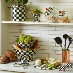 Fall Entertaining|Kitchen Utensils & Tools|MacKenzie-Childs Courtly Check Spoon Rest