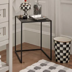 Bath & Bath Accessories|Room Accents|MacKenzie-Childs Courtly Check Waste Bin