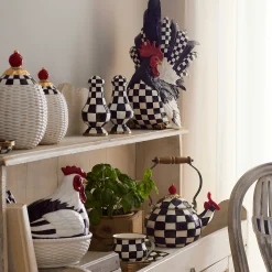 The Coffee Shop|Tea Kettles|MacKenzie-Childs Courtly Check Whistling Tea Kettle