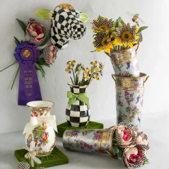 Spring|The Fall Shop|MacKenzie-Childs Courtly Check Yellow Sunflower