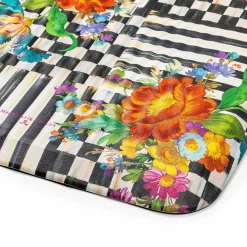 Rugs|MacKenzie-Childs Courtly Flower Market 20 x 48 GelPro Comfort Mat