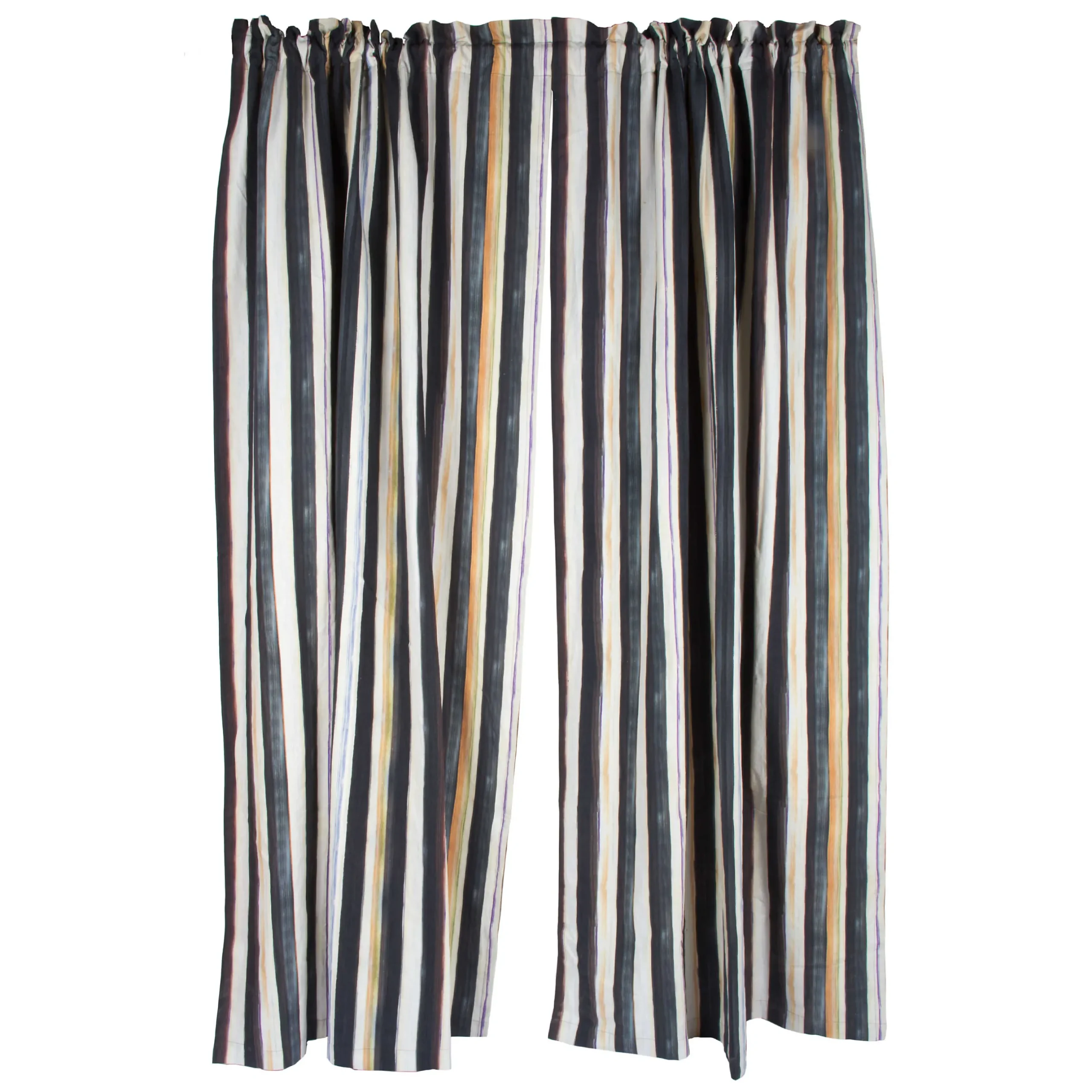 Room Accents|MacKenzie-Childs Courtly Stripe Curtain Panel