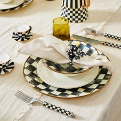 Table Accessories|Serveware|MacKenzie-Childs Courtly Teacup Salt  Pepper Set