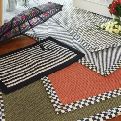 Rugs|MacKenzie-Childs Courtly Twill 2' x 3' Rug