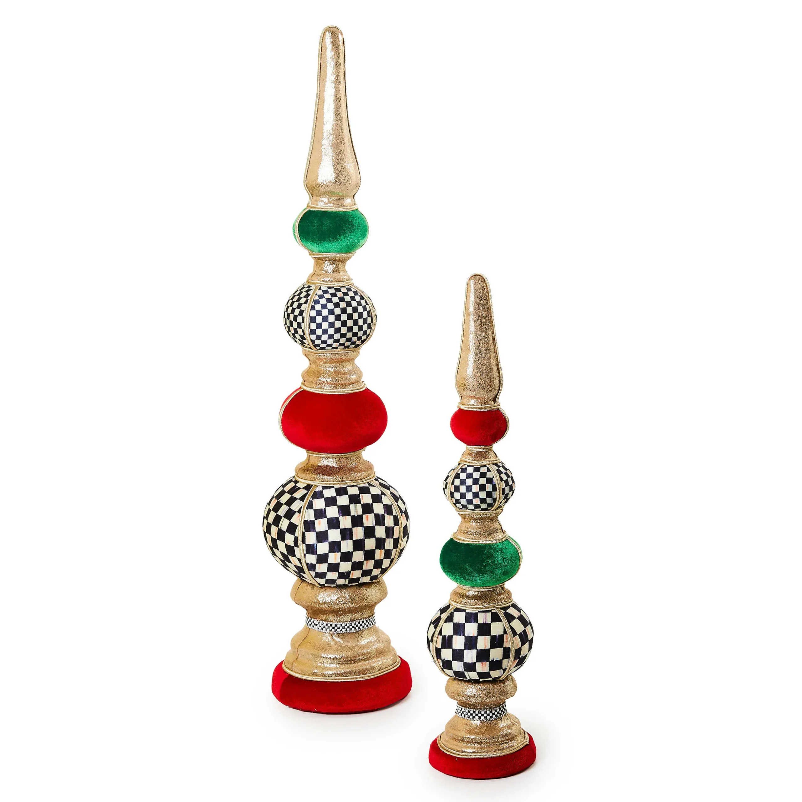 Room Accents|MacKenzie-Childs Cozy Christmas Small Tabletop Finial