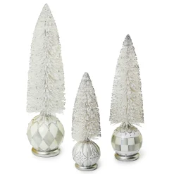 Room Accents|MacKenzie-Childs Crystal Palace Medium Illuminated Bottle Brush Tree