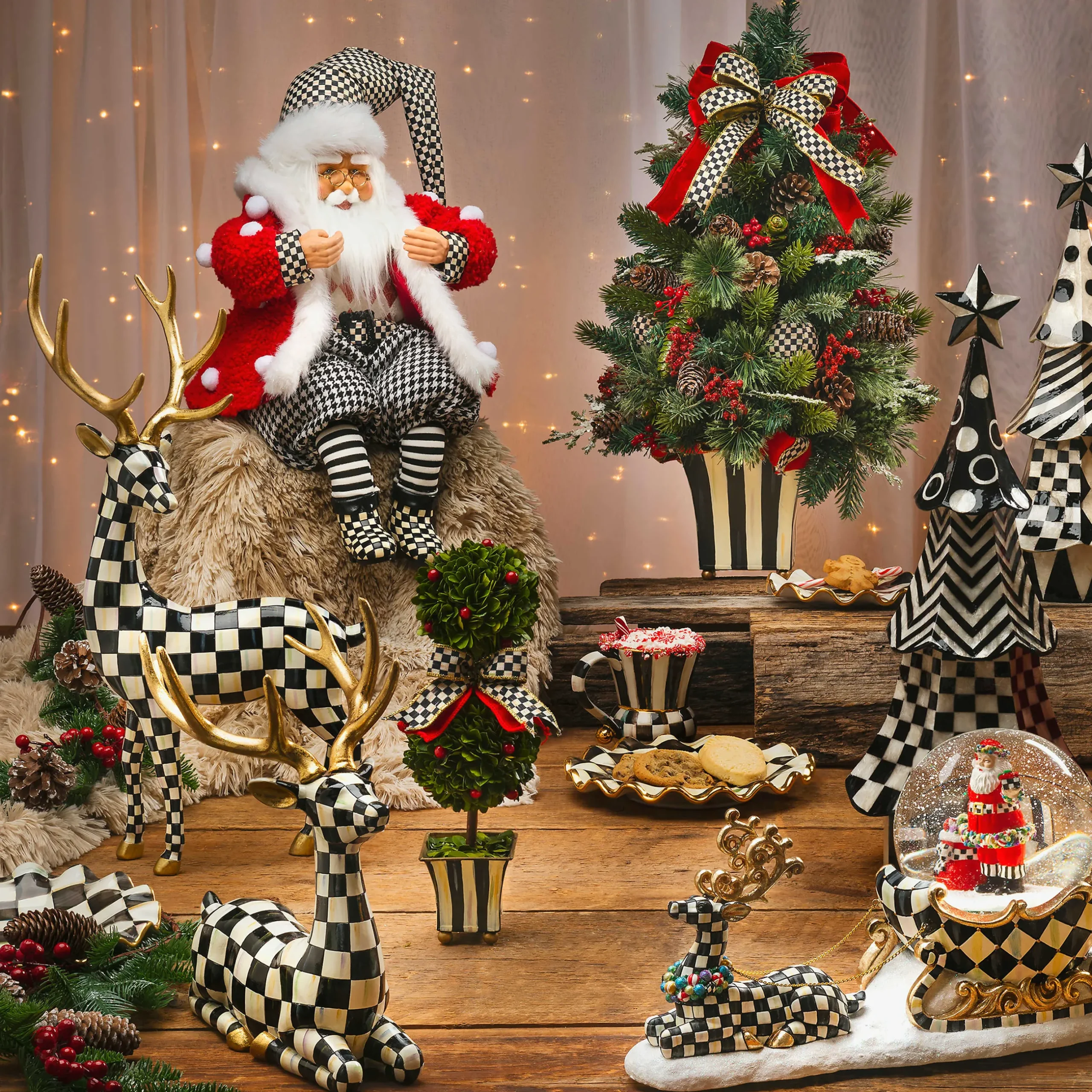 Holiday|Room Accents|MacKenzie-Childs Dashing Through the Snow Globe