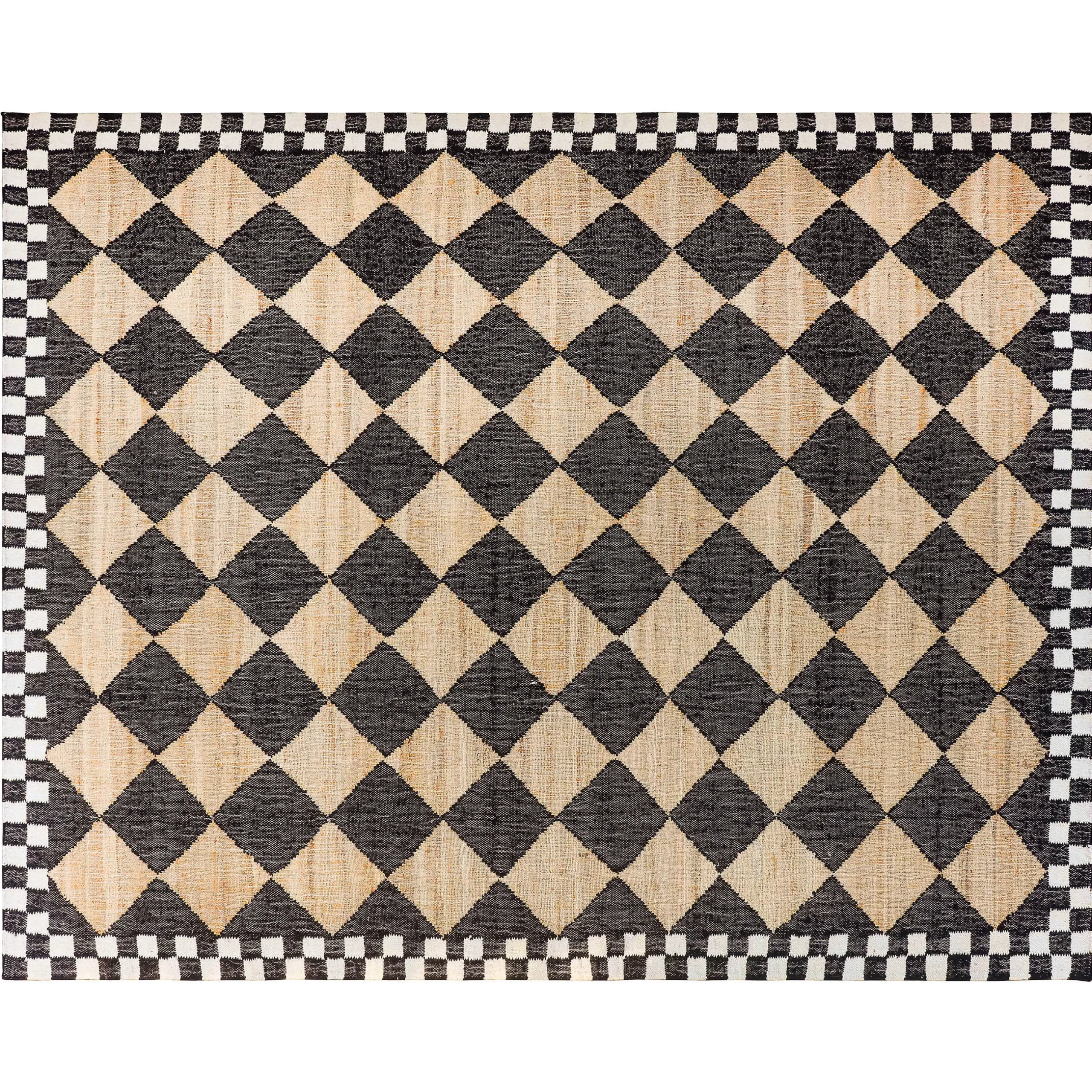 Rugs|MacKenzie-Childs Diamond Jute 8' x 10' Rug
