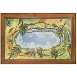 Dining Room & Kitchen|MacKenzie-Childs Diorama Dining Table for 6