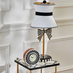 Room Accents|MacKenzie-Childs Dotty Round Desk Clock