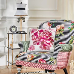 Room Accents|MacKenzie-Childs Dotty Round Desk Clock