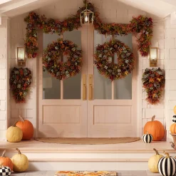 The Fall Shop|Greenery & Florals|MacKenzie-Childs Fall On The Farm Wreath