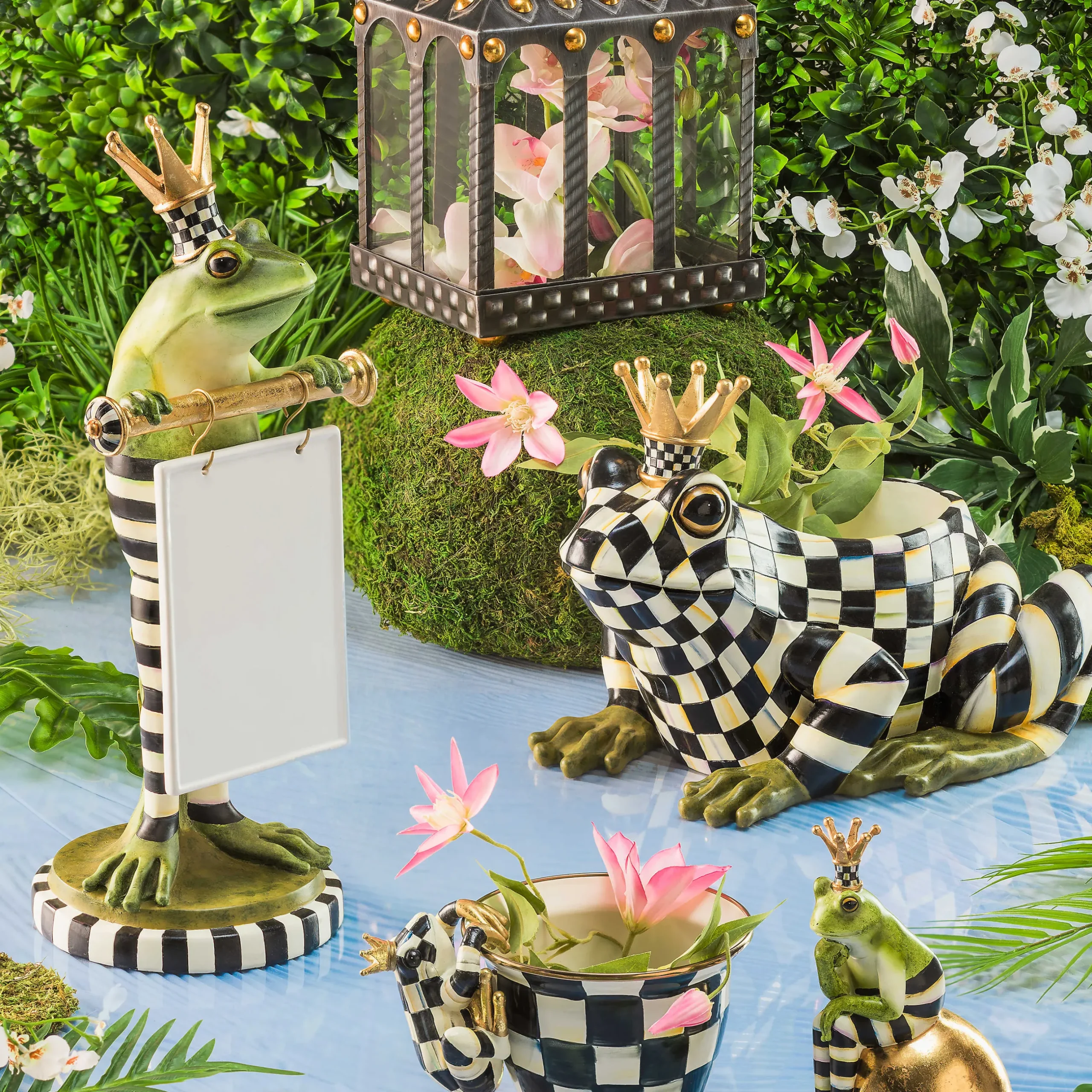 Outdoor|MacKenzie-Childs Fergal the Frog Planter