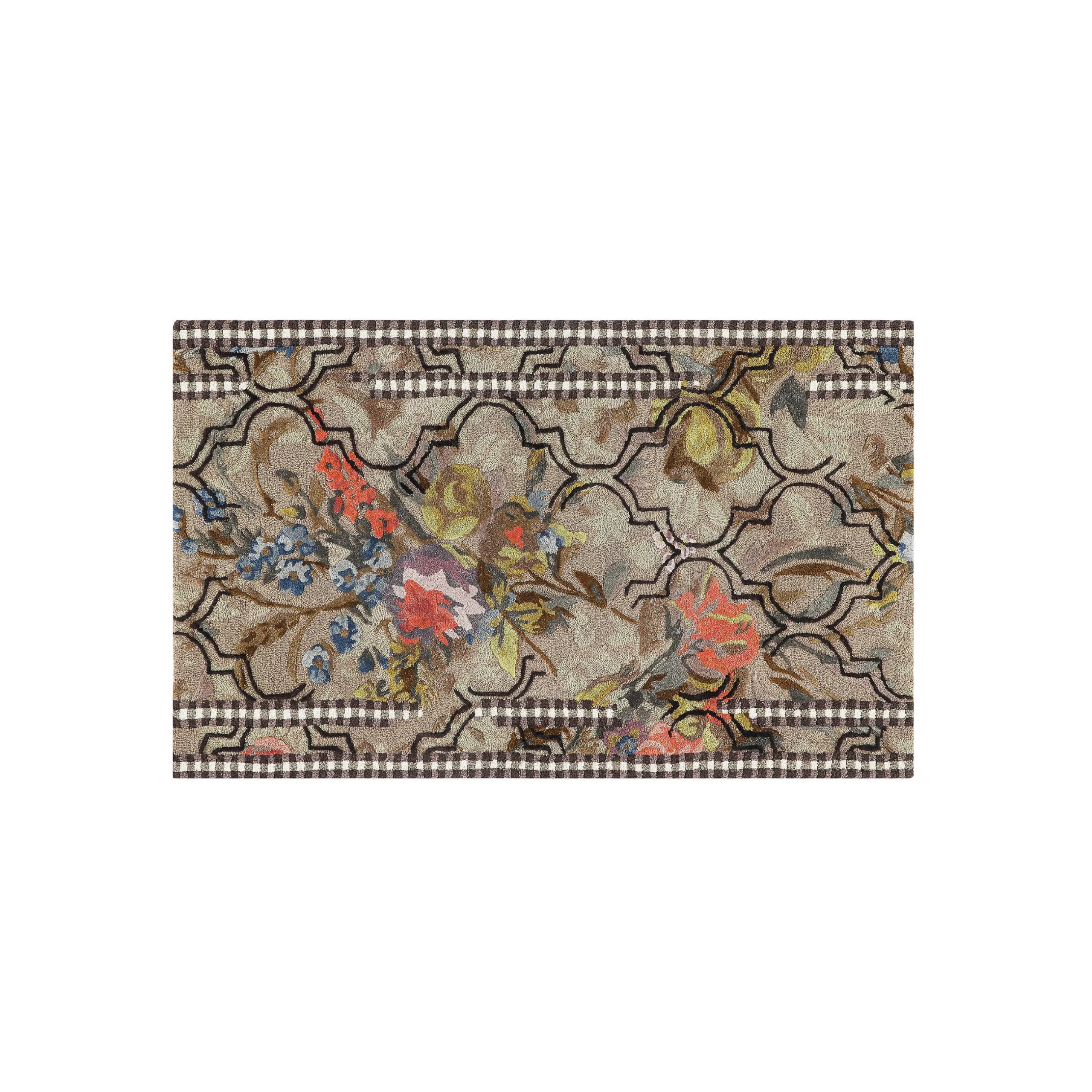 Rugs|MacKenzie-Childs Field Study Floral 2'3 x 3'9 Rug