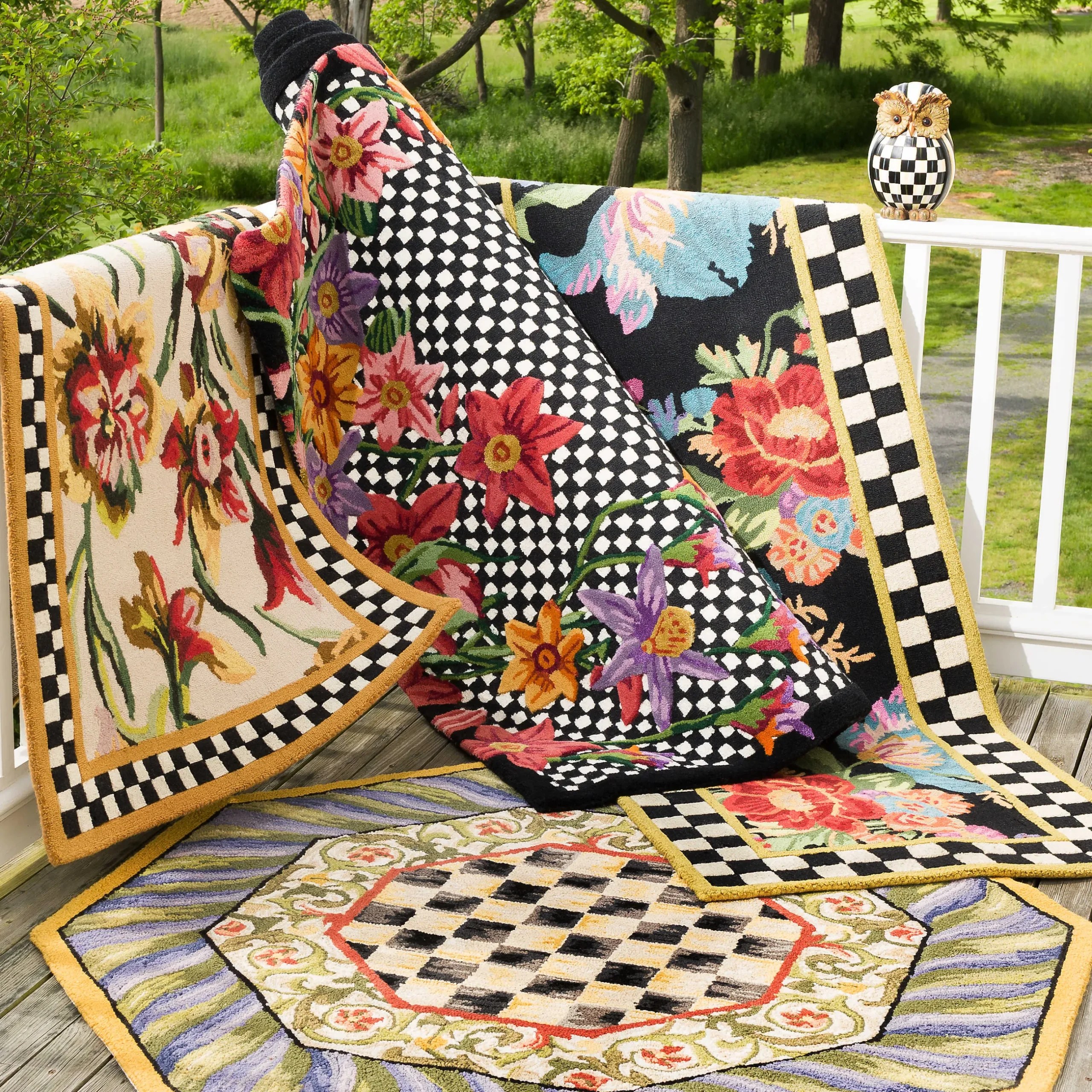 Rugs|MacKenzie-Childs Flower Market 2'6 x 8' Runner
