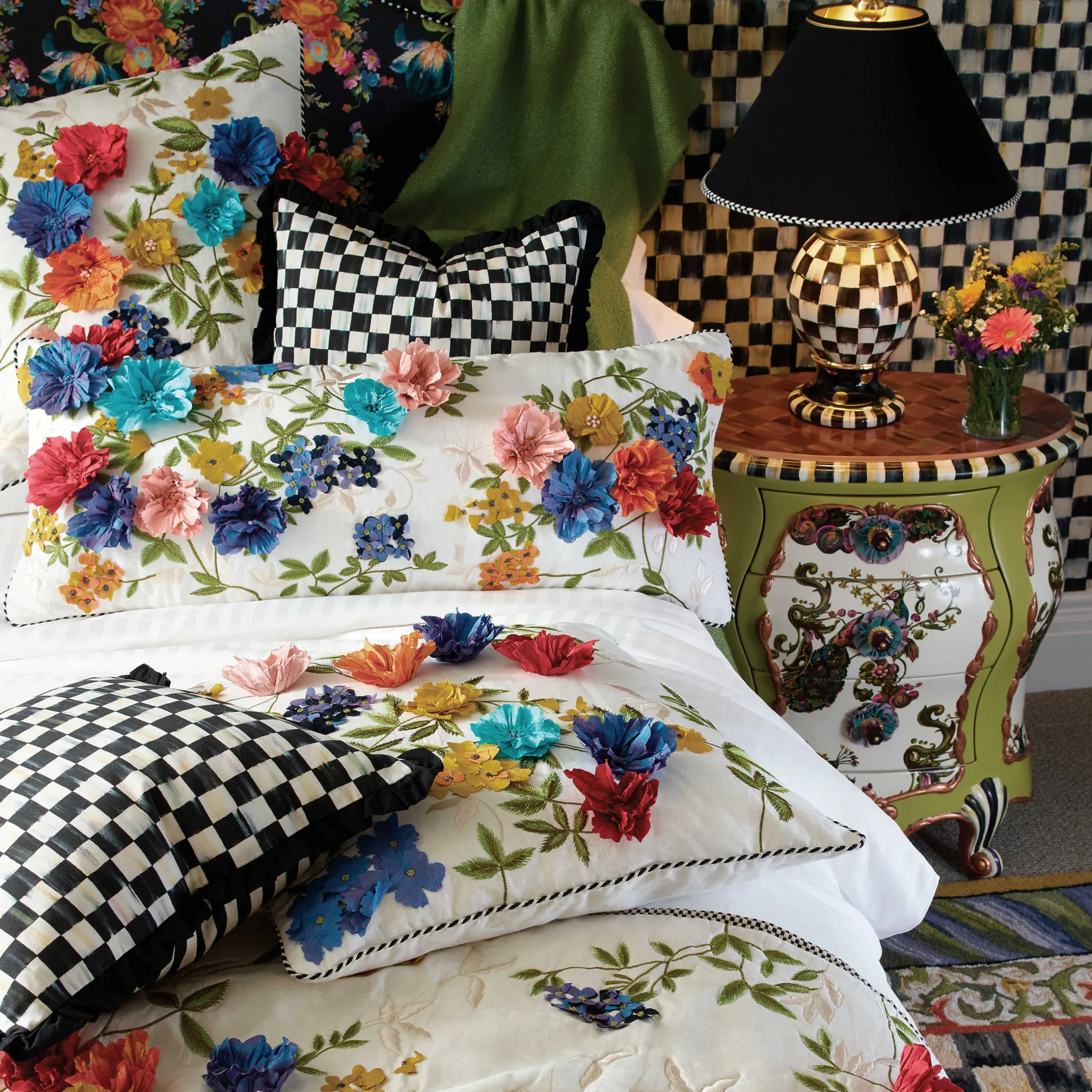 Rugs|MacKenzie-Childs Flower Market 2'6 x 8' Runner