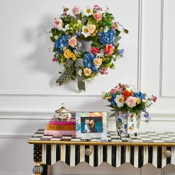 Room Accents|MacKenzie-Childs Flower Market Reflections 5 x 7 Frame