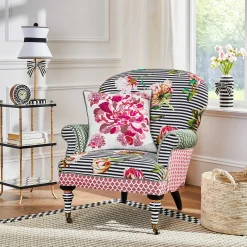 Living Room|MacKenzie-Childs Flower Show Accent Chair