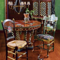 Storage Furniture|Dining Room & Kitchen|MacKenzie-Childs Foxtrot Bar Cabinet