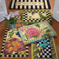 Outdoor|Rugs|MacKenzie-Childs Frog Entrance Mat