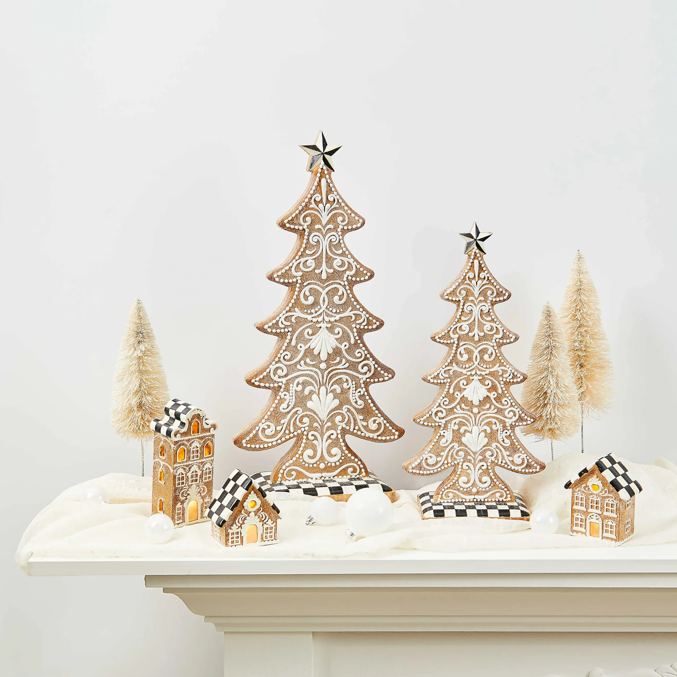 Holiday|Room Accents|MacKenzie-Childs Gingerbread Cookie Large Tree