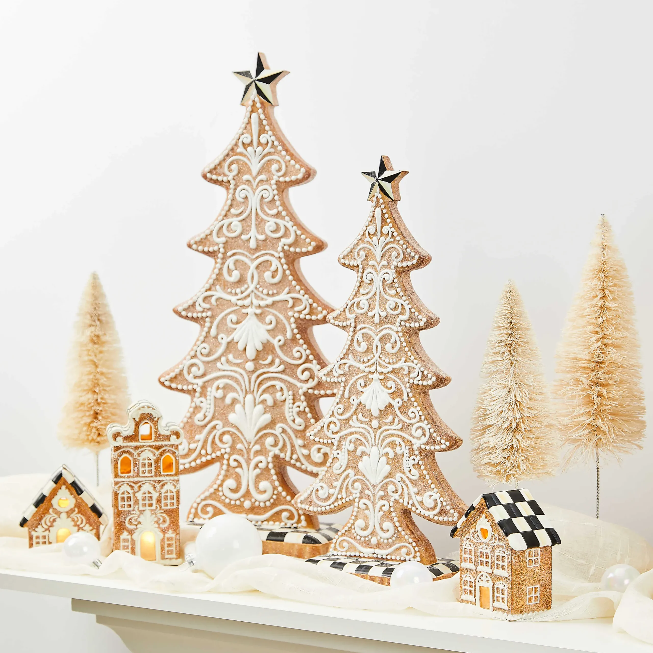 Holiday|Room Accents|MacKenzie-Childs Gingerbread Cookie Small Tree