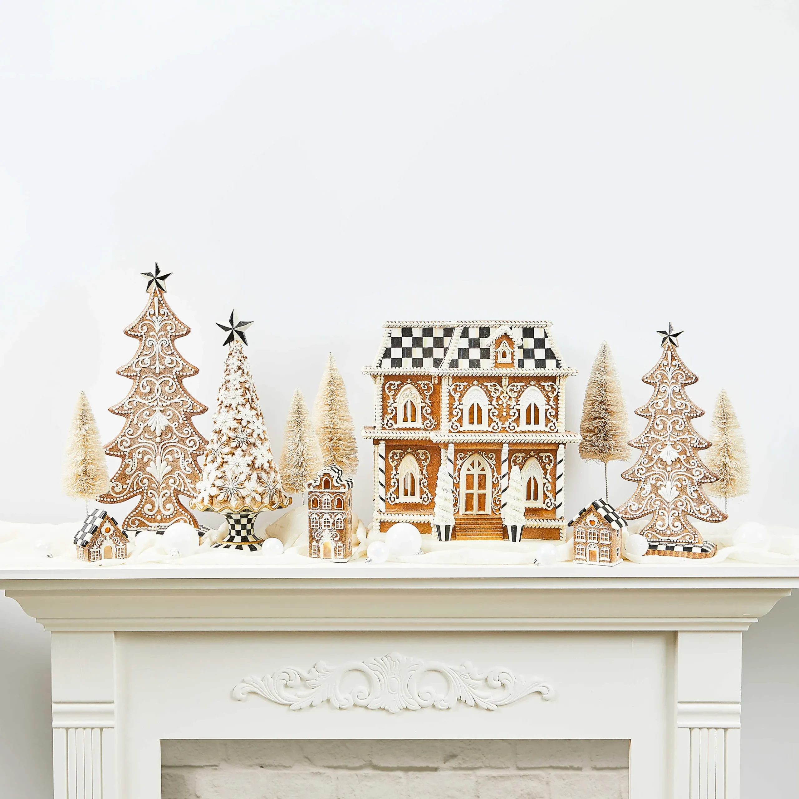 Holiday|Room Accents|MacKenzie-Childs Gingerbread Snowflake Tree