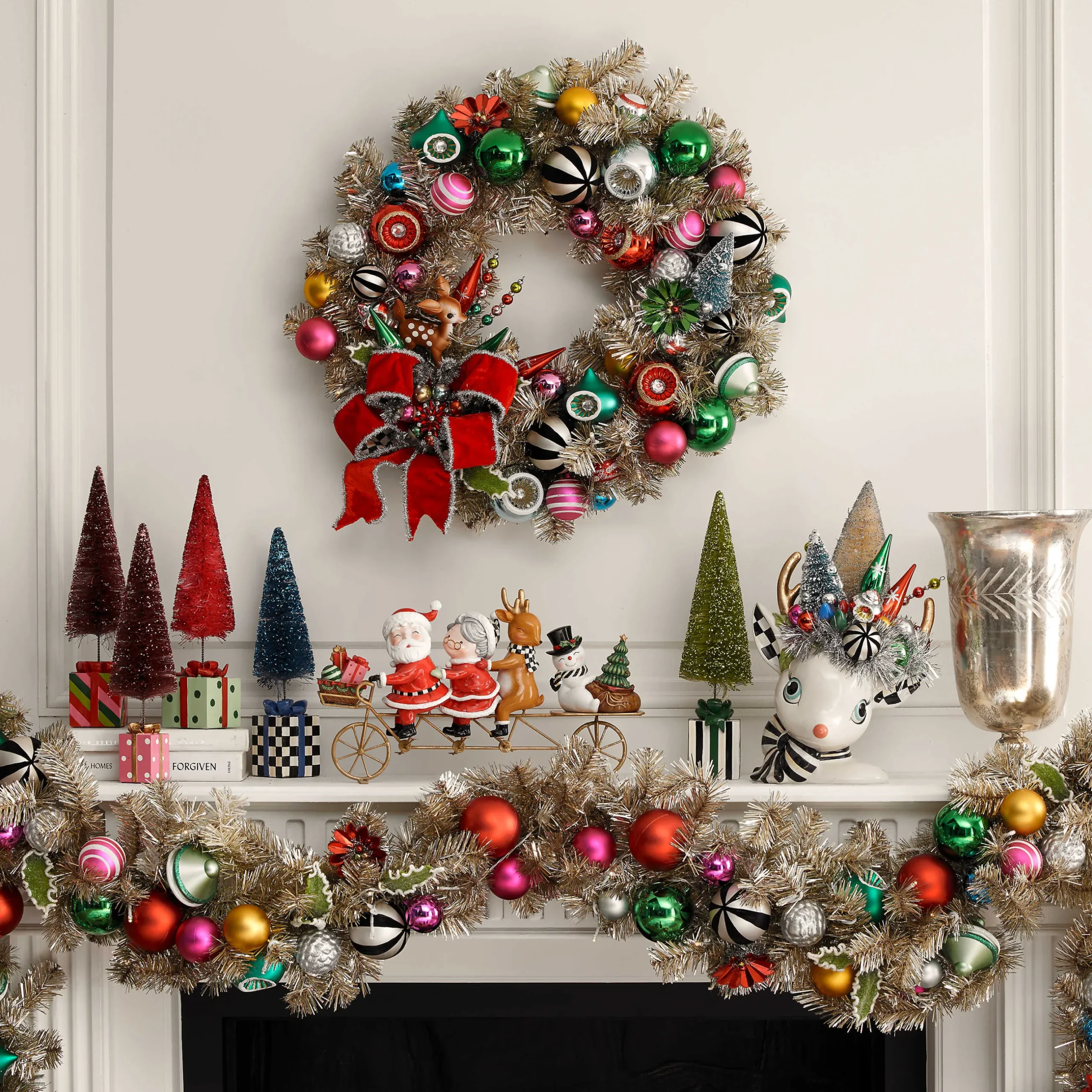 Holiday|Room Accents|MacKenzie-Childs Granny Kitsch Santa and Company