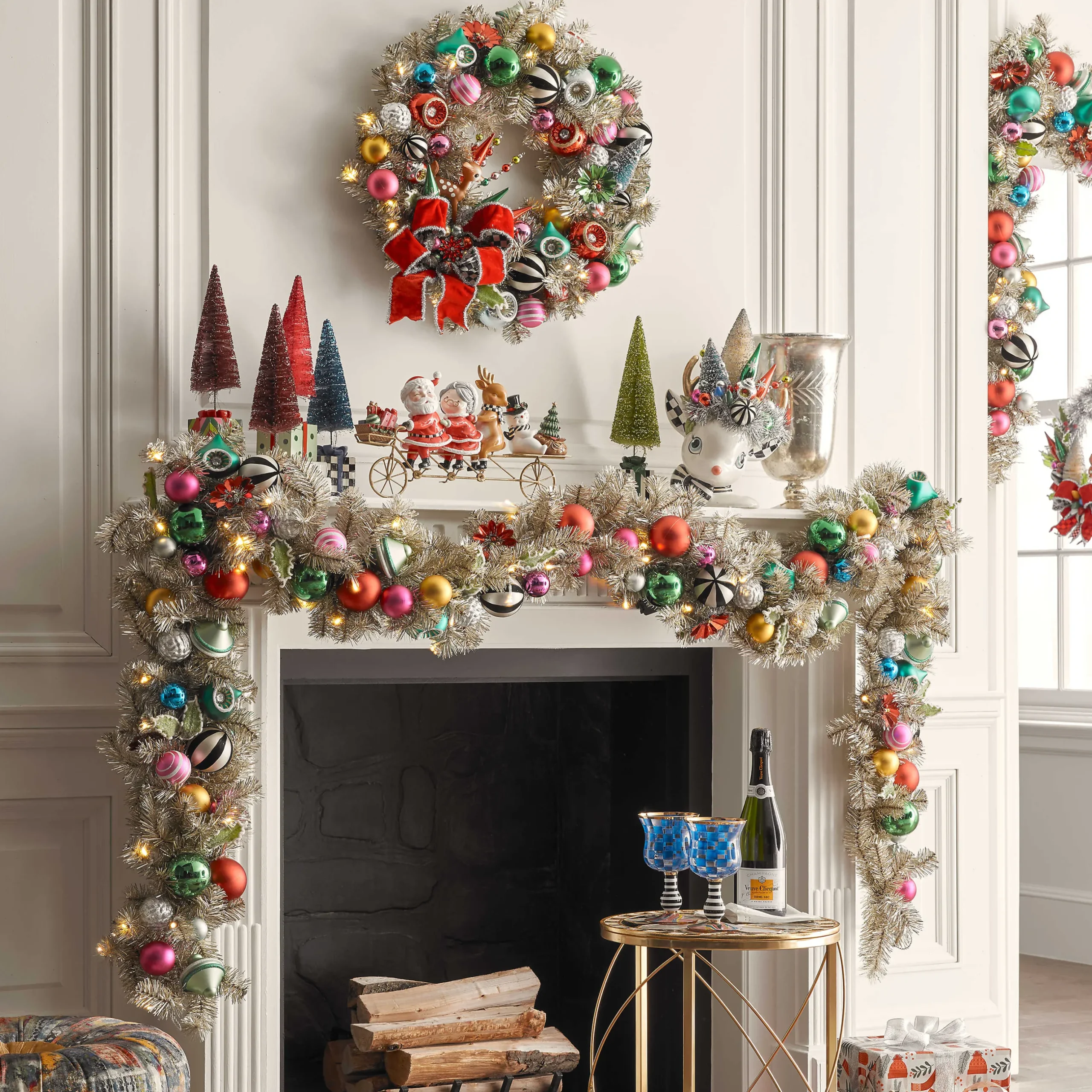 Holiday|Room Accents|MacKenzie-Childs Granny Kitsch Santa and Company