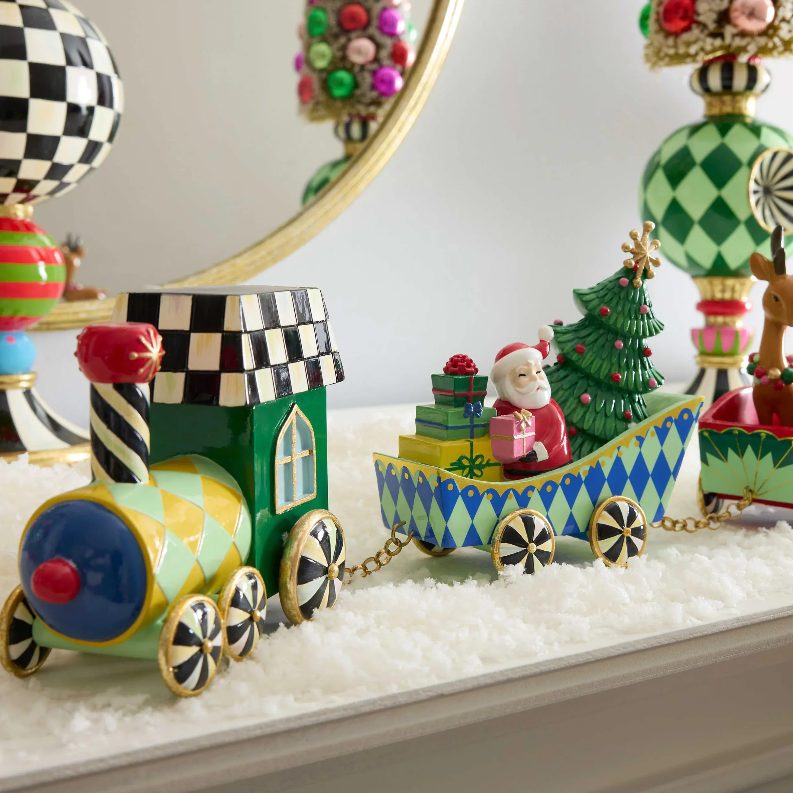 Holiday|Room Accents|MacKenzie-Childs Granny Kitsch Train