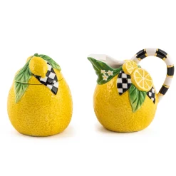 Spring|The Coffee Shop|MacKenzie-Childs Lemon Sugar  Creamer Set