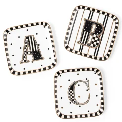 Dinnerware & Flatware|MacKenzie-Childs Monogram Dish - Q