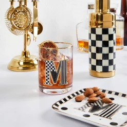 Holiday|Drinkware|MacKenzie-Childs Monogram Tumbler - X