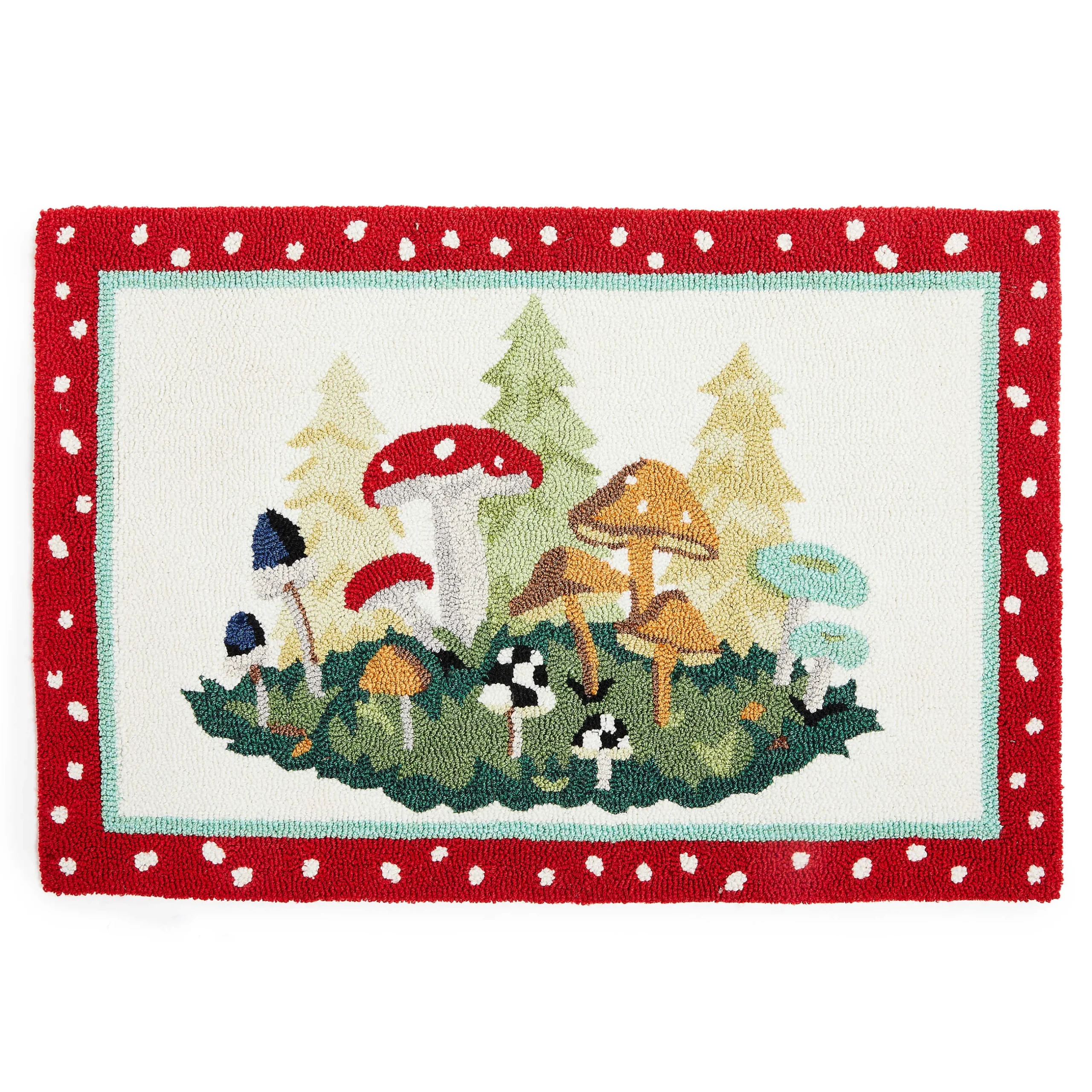 Rugs|MacKenzie-Childs Mushroom 2' x 3' Rug