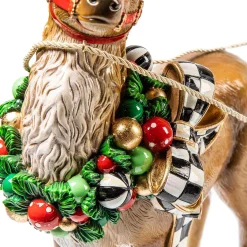 Holiday|Room Accents|MacKenzie-Childs Night Before Christmas Santa  Sleigh